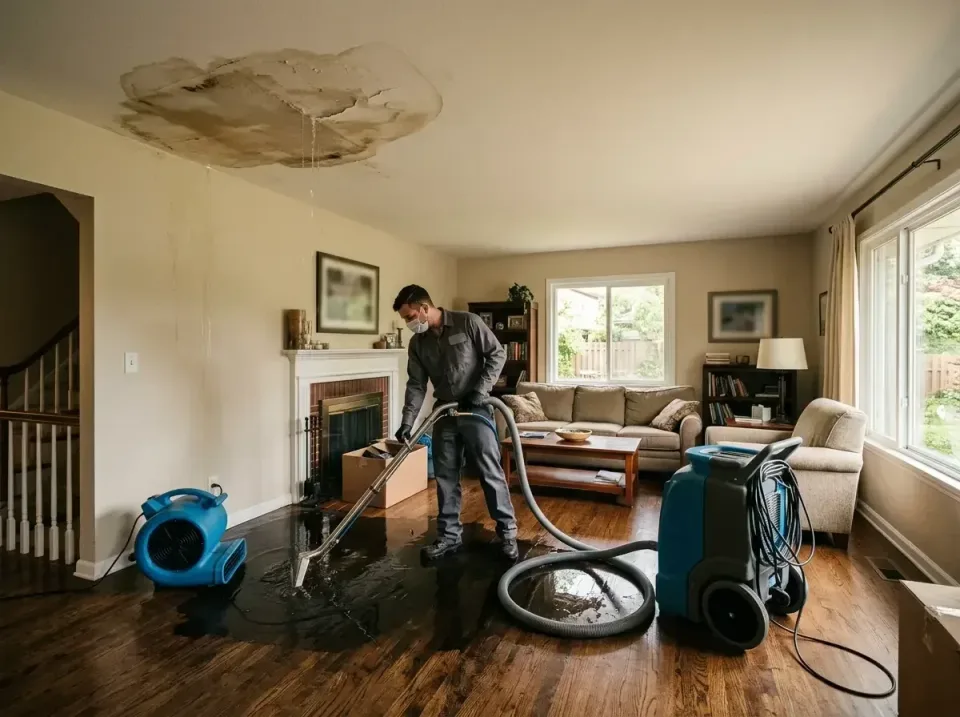attic-pipe-burst-ceiling-drip-008 — frequently asked questions, Water Damage Restoration & Carpet Care in West Bend, WI